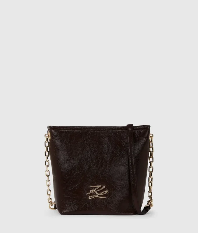 K/Autograph kleine glänzende Beuteltasche K/Autograph kleine glänzende Beuteltasche