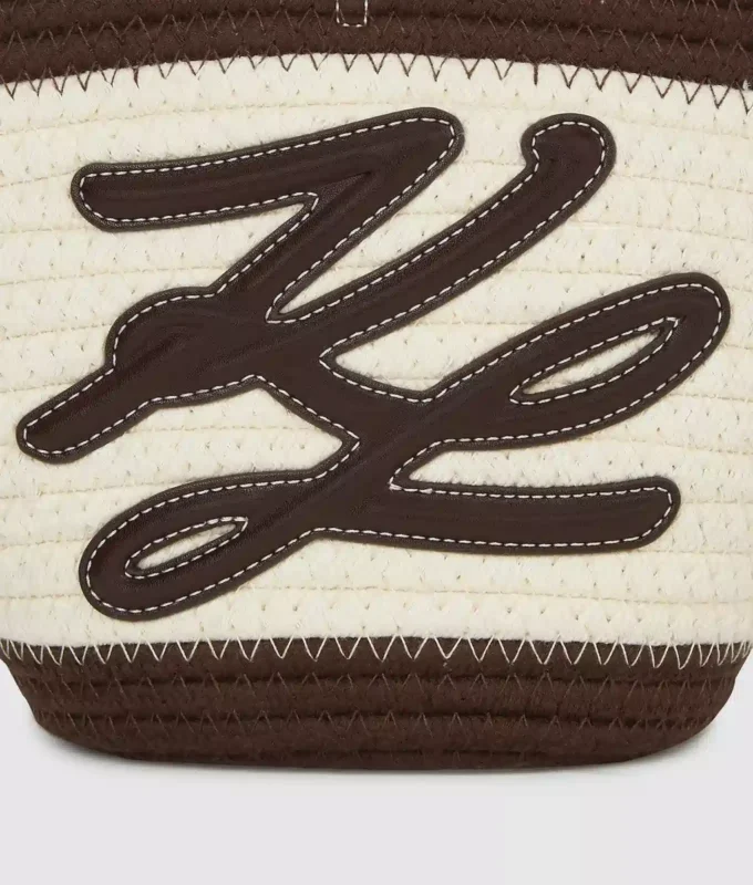 K/Autograph kleine Strandtasche aus Seil K/Autograph kleine Strandtasche aus Seil