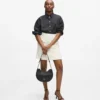 K/Autograph Medium Moon Bag