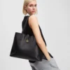 K/AUTOGRAPH PADLOCK MEDIUM TOTE BAG K/AUTOGRAPH PADLOCK MEDIUM TOTE BAG