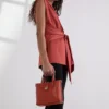 K/AUTOGRAPH PADLOCK MINI TOTE BAG K/AUTOGRAPH PADLOCK MINI TOTE BAG