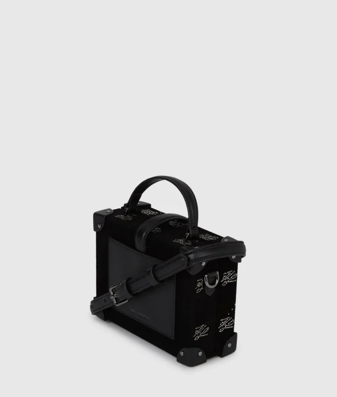 K/Autograph Padlock Strass-Koffer-Tasche K/Autograph Padlock Strass-Koffer-Tasche