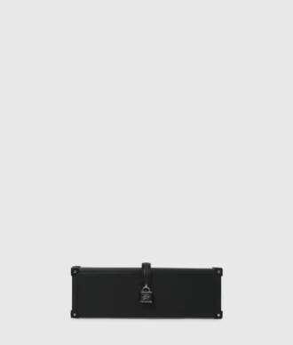 K/Autograph Padlock Trunk Clutch
