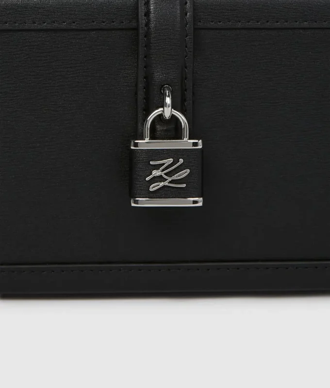 K/Autograph Padlock Trunk Clutch K/Autograph Padlock Trunk Clutch