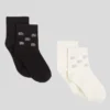 K/AUTOGRAPH RHINESTONE SOCKS – 2ER-PACK
