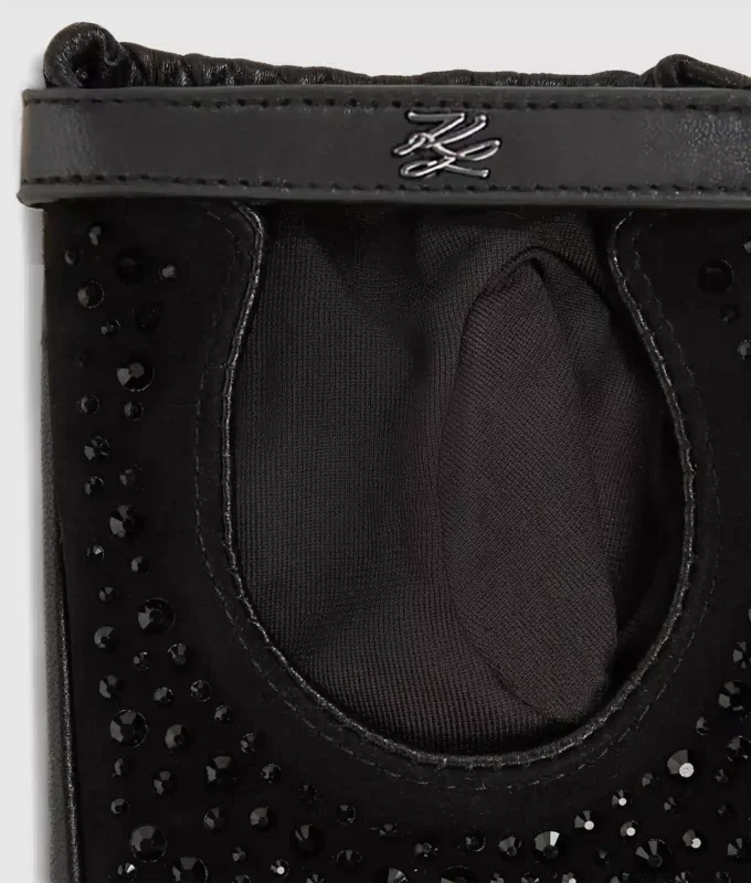 K/Autograph Strass-Fingerlose Handschuhe K/Autograph Strass-Fingerlose Handschuhe