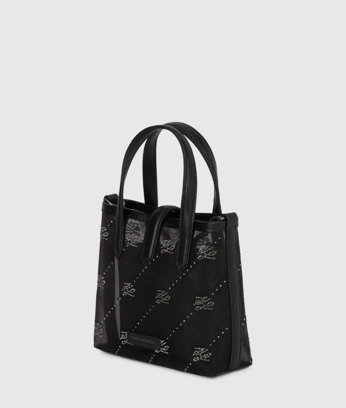 K/Autograph Tote Bag mit Strass-Verschluss