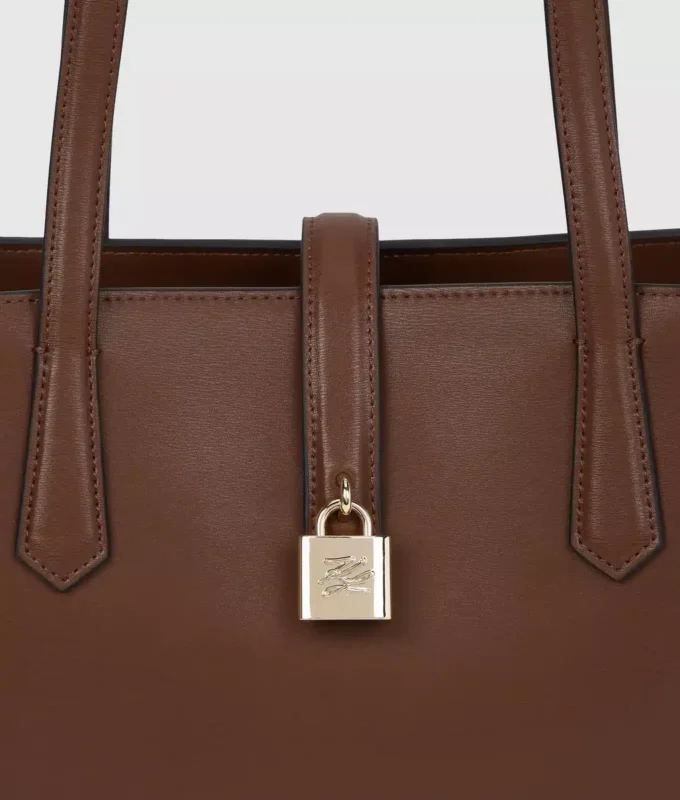 K/Autograph Tote Bag mit Vorhängeschloss