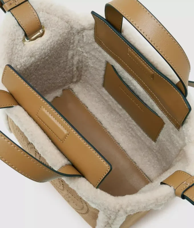 K/Circle kleine Shearling-Tasche K/Circle kleine Shearling-Tasche