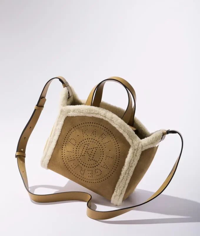 K/Circle kleine Shearling-Tasche K/Circle kleine Shearling-Tasche