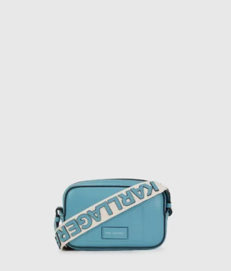 K/CIRCLE PERFORATED CROSSBODY BAG