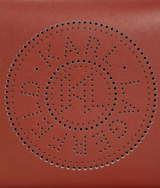 K/CIRCLE PERFORATED CROSSBODY BAG