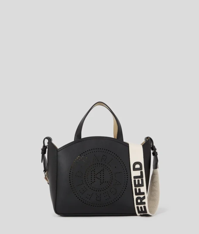 K/CIRCLE PERFORATED SMALL TOTE BAG K/CIRCLE PERFORATED SMALL TOTE BAG