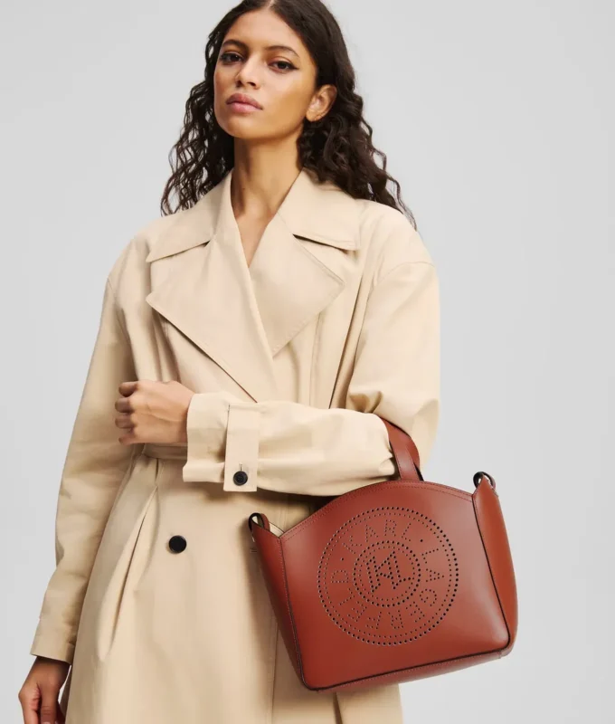 K/CIRCLE PERFORATED SMALL TOTE BAG K/CIRCLE PERFORATED SMALL TOTE BAG