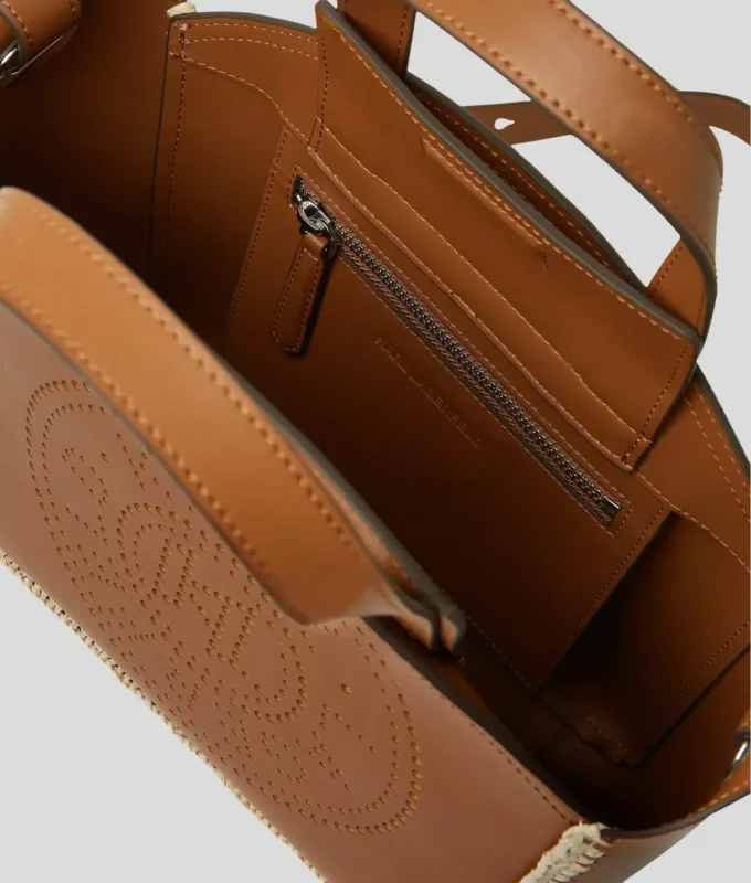 K/CIRCLE PERFORATED SMALL TOTE BAG K/CIRCLE PERFORATED SMALL TOTE BAG