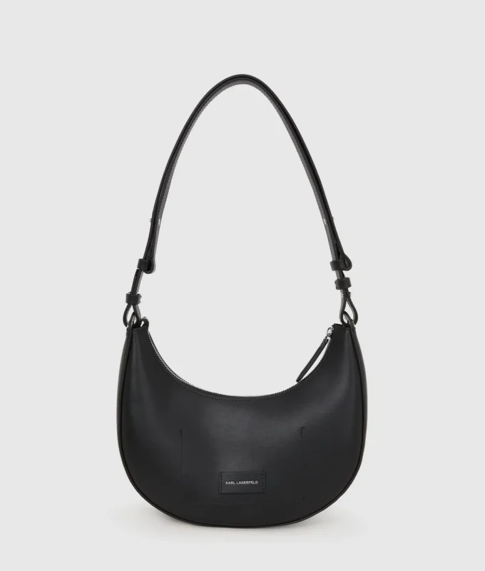 K/Circle Schultertasche mit Nieten und Mondmotiv