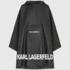 K/ESSENTIAL PONCHO MIT KAPUZE