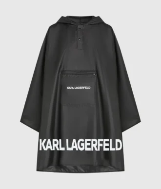 K/ESSENTIAL PONCHO MIT KAPUZE