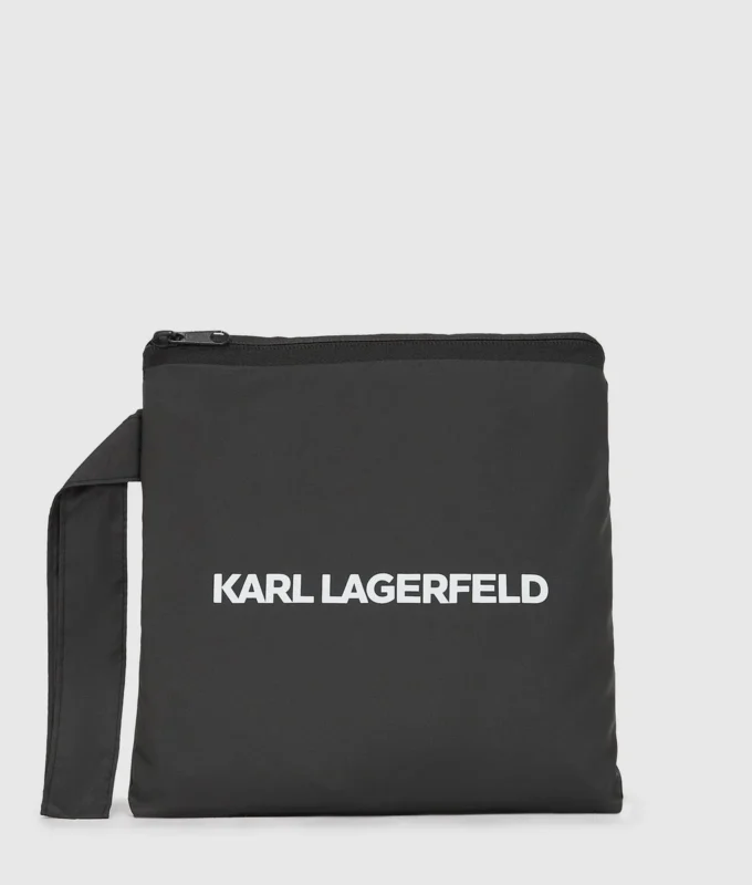 K/ESSENTIAL PONCHO MIT KAPUZE