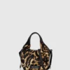 K/Hardware Mini-Tasche mit Leopardenmuster K/Hardware Mini-Tasche mit Leopardenmuster