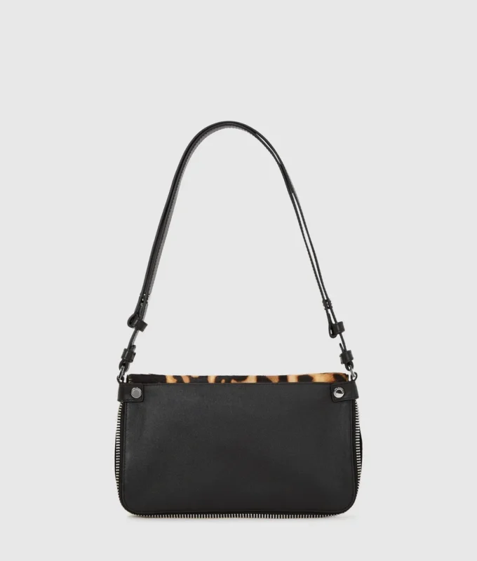K/Hardware Schultertasche mit Leopardenmuster K/Hardware Schultertasche mit Leopardenmuster