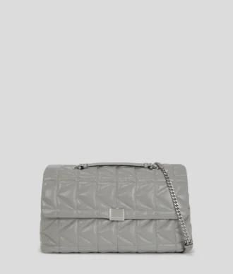 K/KUILT GLÄNZENDE GROSSE SCHULTERTASCHE