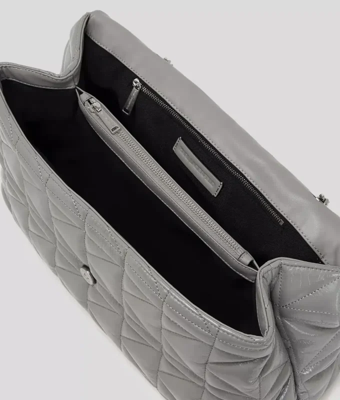 K/KUILT GLÄNZENDE GROSSE SCHULTERTASCHE K/KUILT GLÄNZENDE GROSSE SCHULTERTASCHE
