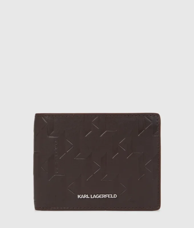 K/LOOM LEDER-BI-FOLD-BRIEFTASCHE