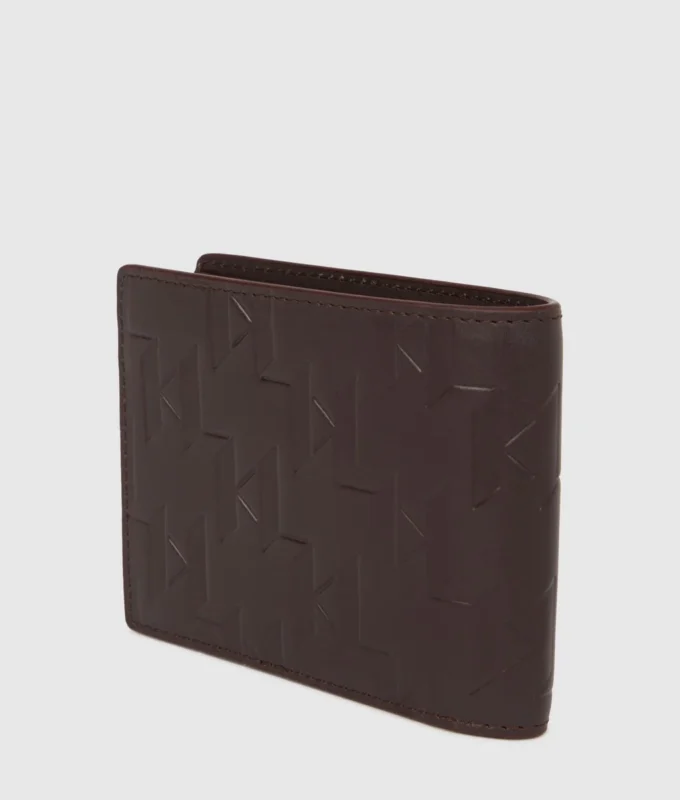 K/LOOM LEDER-BI-FOLD-BRIEFTASCHE