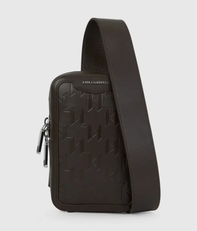 K/LOOM LEDER-SINGLETASCHE