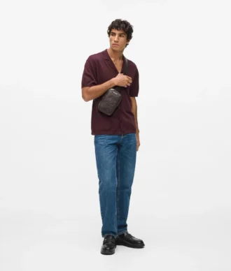 K/LOOM LEDER-SINGLETASCHE