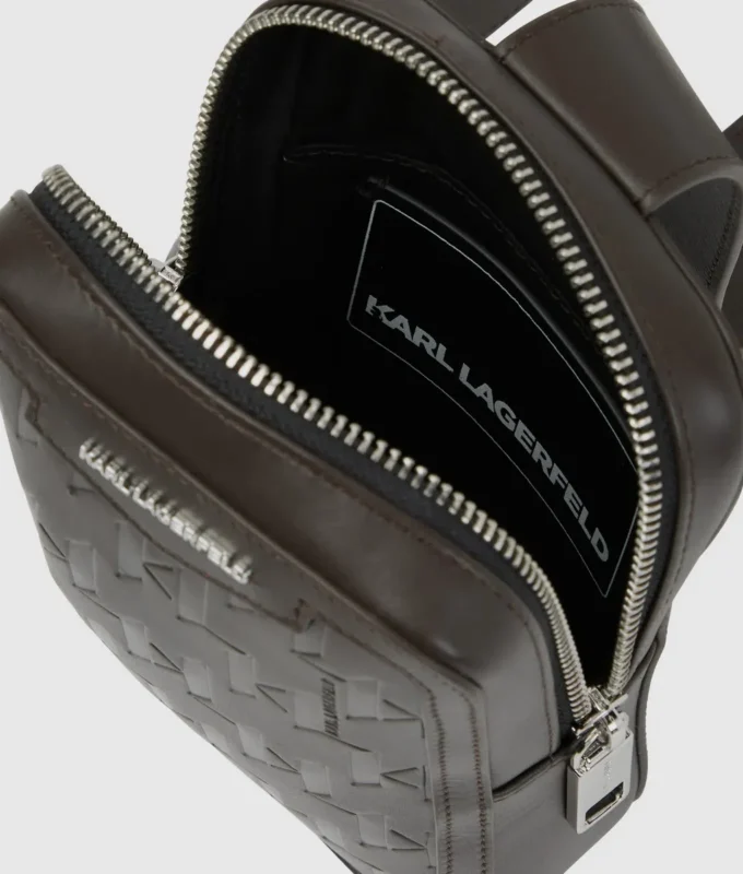 K/LOOM LEDER-SINGLETASCHE