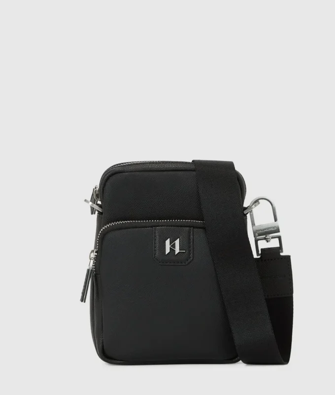 K/Monogram Leder-Umhängetasche K/Monogram Leder-Umhängetasche