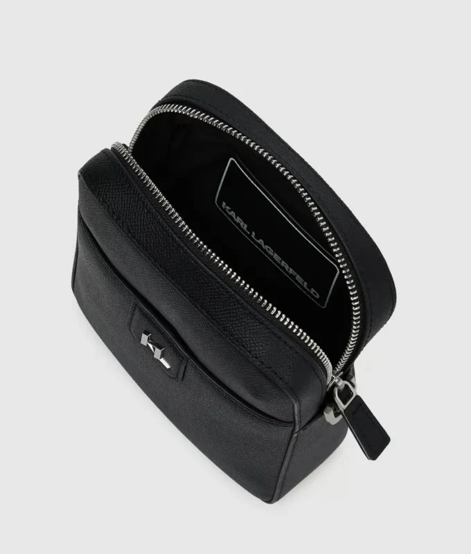 K/Monogram Leder-Umhängetasche K/Monogram Leder-Umhängetasche