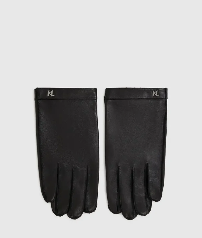K/Monogram-Lederhandschuhe K/Monogram-Lederhandschuhe