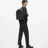 K/Monogram Lederrucksack