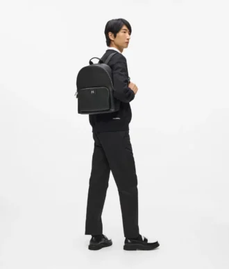 K/Monogram Lederrucksack