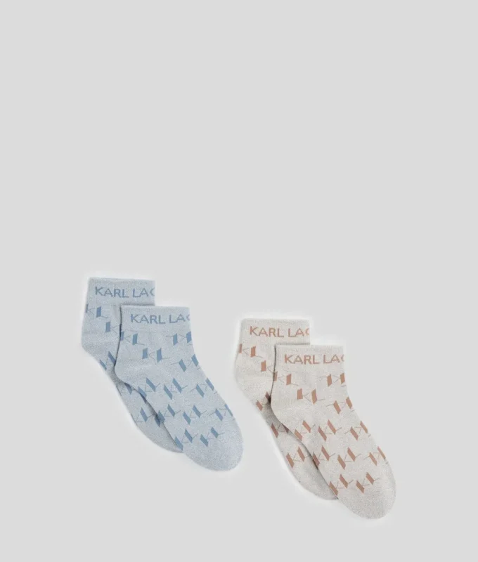 K/MONOGRAM SHORT SOCKS – 2ER-PACK K/MONOGRAM SHORT SOCKS – 2ER-PACK