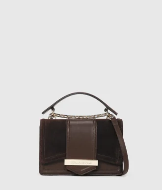 K/Nova Schultertasche aus Wildleder