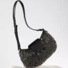 K/Signature Beaded Moon Bag K/Signature Beaded Moon Bag
