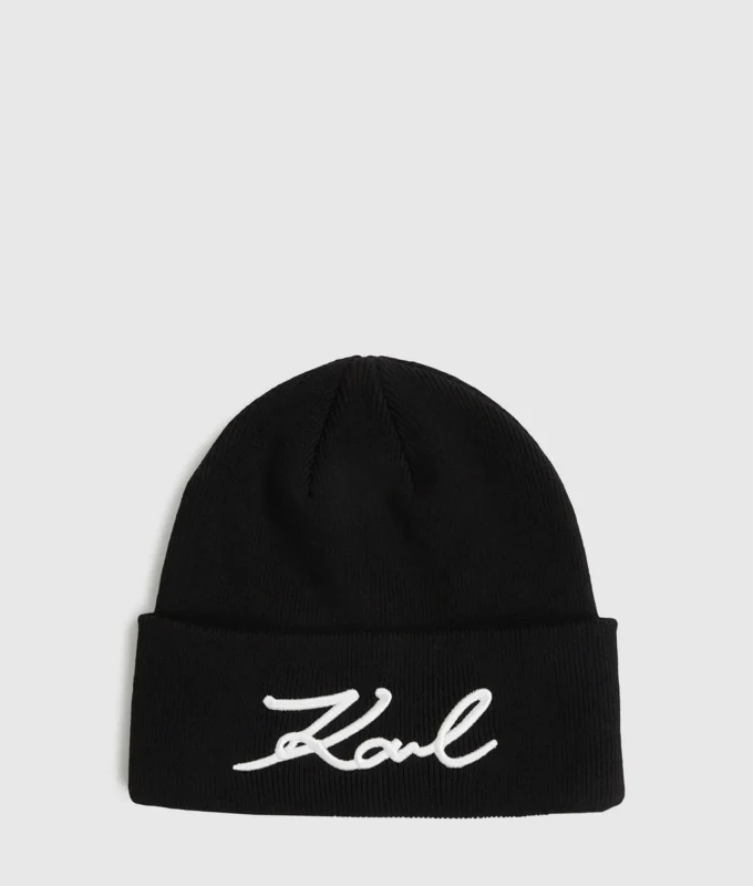 K/Signature Beanie
