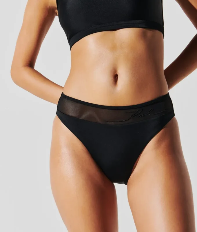 K/SIGNATURE BIKINIHOSE MIT HOHER TAILLE K/SIGNATURE BIKINIHOSE MIT HOHER TAILLE