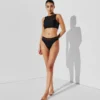 K/SIGNATURE BIKINIHOSE MIT HOHER TAILLE K/SIGNATURE BIKINIHOSE MIT HOHER TAILLE