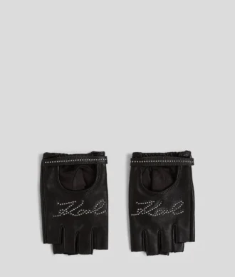 K/SIGNATURE FINGERLOSE HANDSCHUHE