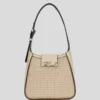 K/SIGNATURE GEWEBTE HOBO-TASCHE K/SIGNATURE GEWEBTE HOBO-TASCHE
