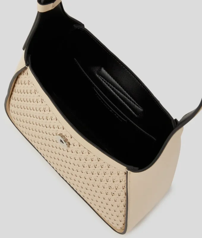 K/SIGNATURE GEWEBTE HOBO-TASCHE K/SIGNATURE GEWEBTE HOBO-TASCHE