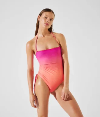 K/SIGNATURE HALTER-NECK-BADEANZUG