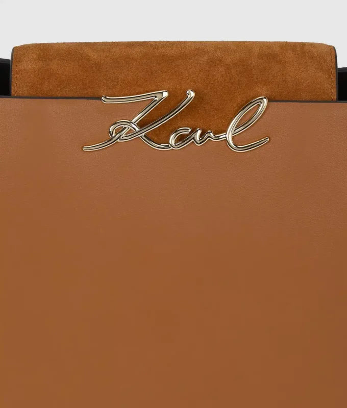 K/Signature Handtasche aus Wildleder K/Signature Handtasche aus Wildleder