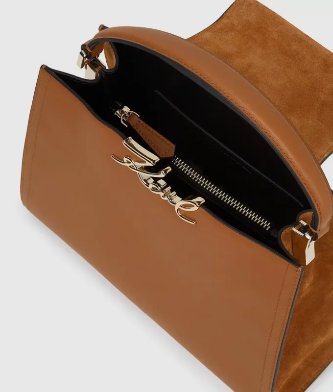 K/Signature Handtasche aus Wildleder K/Signature Handtasche aus Wildleder