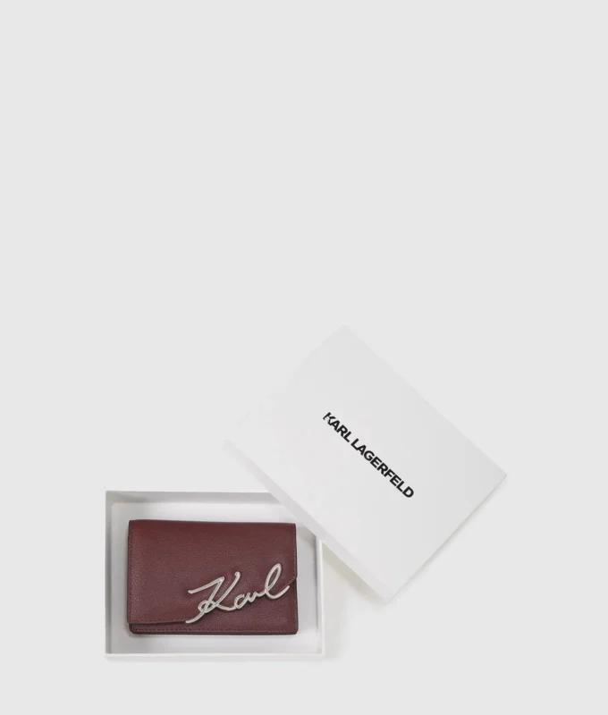 K/Signature kleine Geldbörse